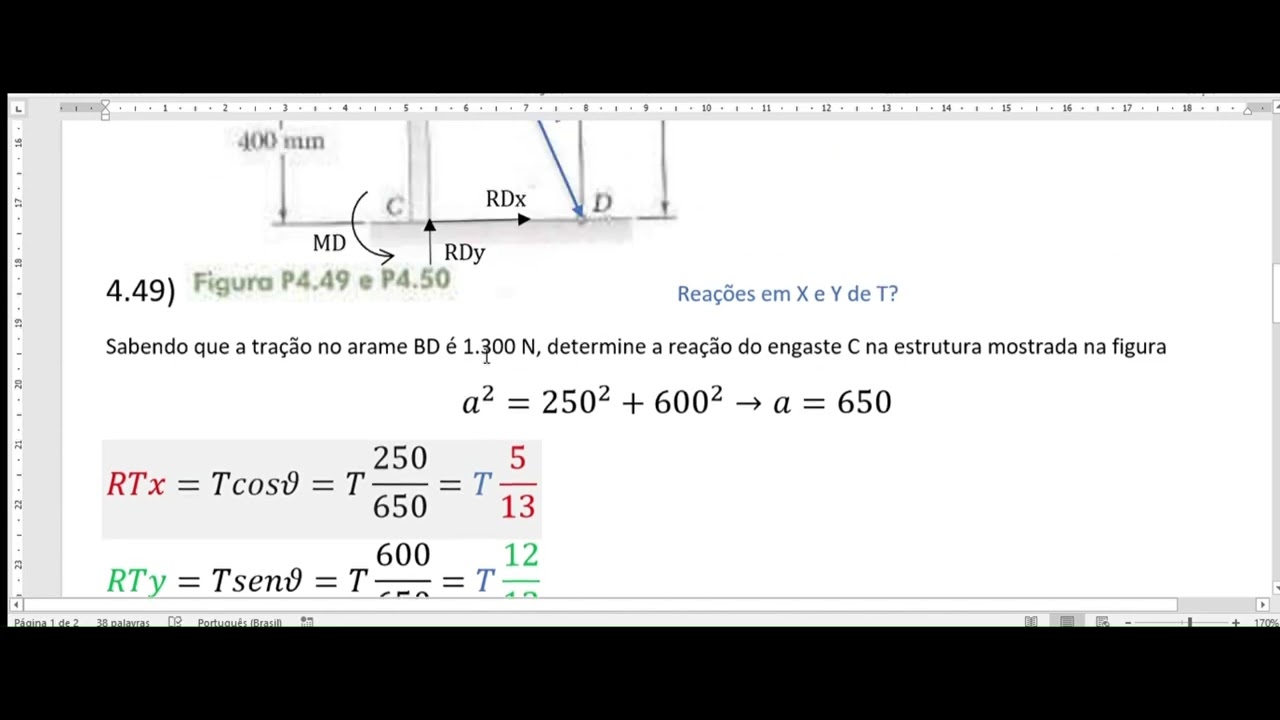 [Beer Jhonston] Mecânica Vetorial para Engenheiros 9ª edição Ex 4 49