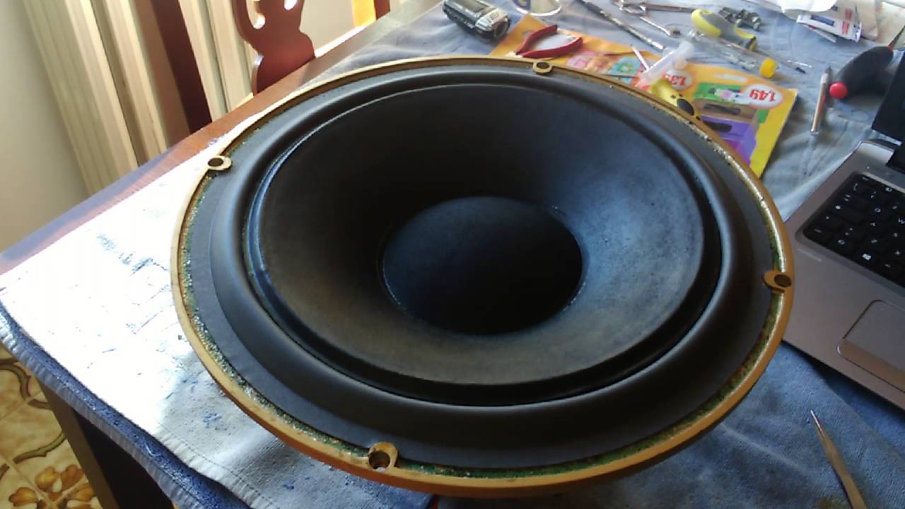 Tannoy HPD-315A - centratura cono - YouTube