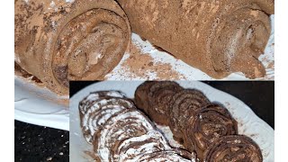 سويسرول بطريقة جدا سهلة واقتصادية?..crêpe au chocolat?