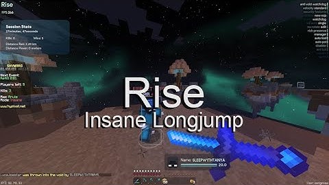 Rise 6 Has an INSANE Longjump on Hypixel | Rise 6.0