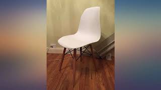 Liani | Mid Century Modern Chair (White) - Designer MONOFRAME Modern Dining Chairs review