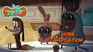 Zip Zip *1hour* Season 2  COMPILATION HD [Official] Cartoon for kids