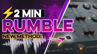 Techno Rumble in 2 Minutes (New Method)