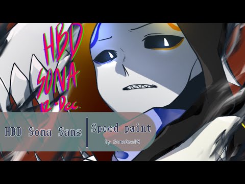 HBD Sona Sans | Speedpaint [Underpain]