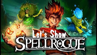 Let's Show SpellRogue Wizard #01: Lapis (A super deep dice-based roguelike deckbuilder)