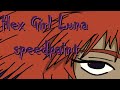 Luna the hex girl time lapse  halloween speedpaint