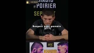 Khabib Nurmagomedov’s Greatest Advice