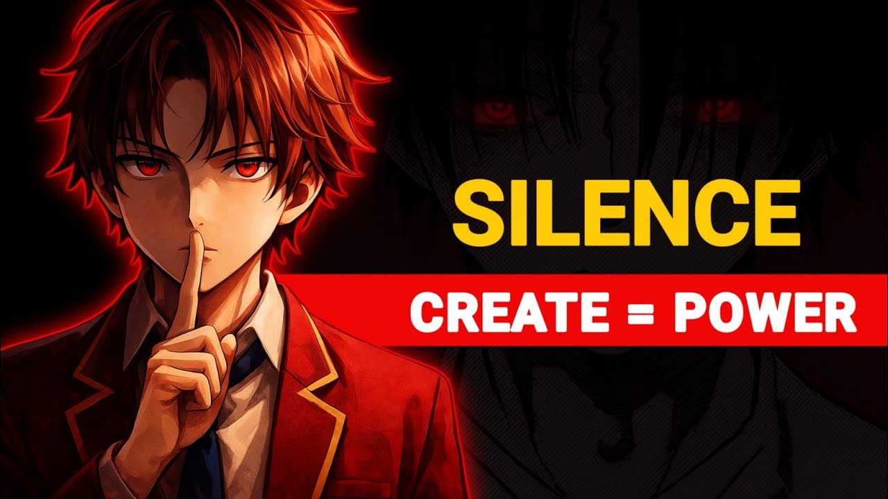 The Power of Silence 💀 | How Ayanokoji Controls People 