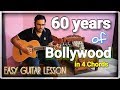 60 Years of Bollywood in 4 Open Chords - ScoopWhoop Version | Easy Guitar Lesson For Beginners