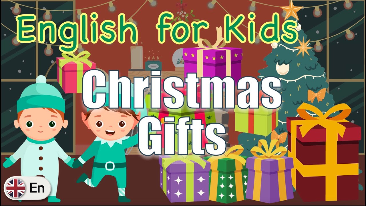 Christmas Gift Ideas | Vocabulary | What do you want for Christmas? | English for Kids (UK)