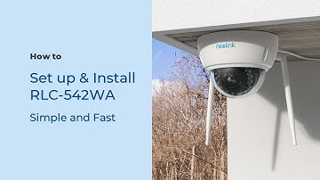 How to Set up and Install the RLC-542WA