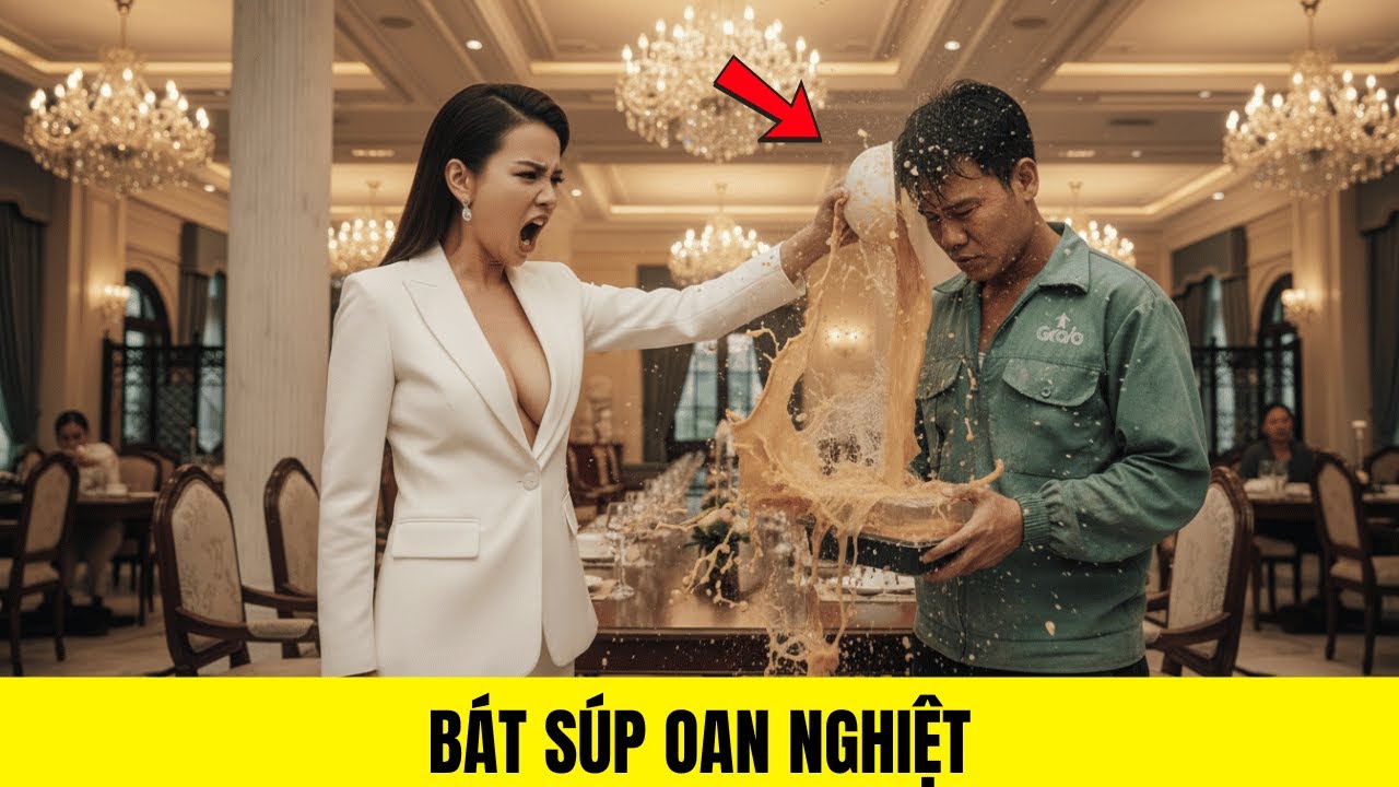 Đổ Súp Lên Đầu Xe Ôm, 15 Phút Sau Nữ Tỷ Phú Quỳ Gối Van Xin | Chuyện Đời Anh Sinh Viên