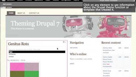Drupal 7 Tutorial   Using the theme developer module