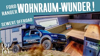 LIVING SPACE MIRACLE!!! Pickup living cabin Sewert on Ford Ranger