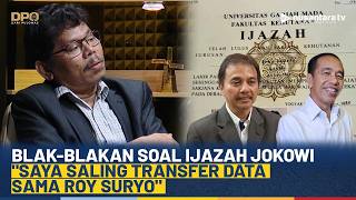 Bonatua Blak-blakan Soal Ijazah Jokowi: Saya Saling Transer Data Sama Roy Suryo | NTV