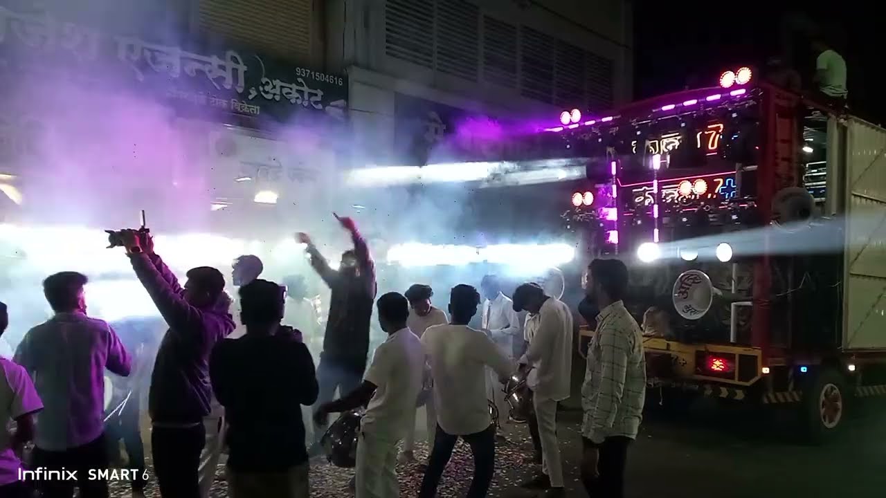 🚀🎵Rocket Pawari 🥁🔊🎼Ashwini Banjo Bhusawal & Dj Kanha Akot 💥🦁🎵🎸