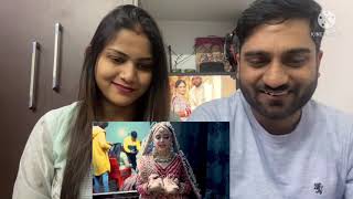 INDIAN couple Reaction | Barat 01 Zulqarnain & Kanwal wedding Vlog |  MR & MRS REACTION