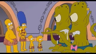The Simpsons. Kang and Kodos' home planet. Best Funny Moments#1. HD