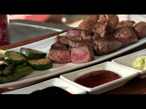 Teppanyaki Steak Recipe (Morgan Ranch American Wagyu)