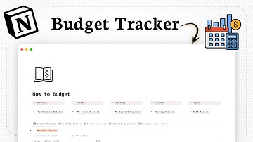 How to add Budget tracker Template in Notion