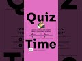 Quiz Time Snake bite