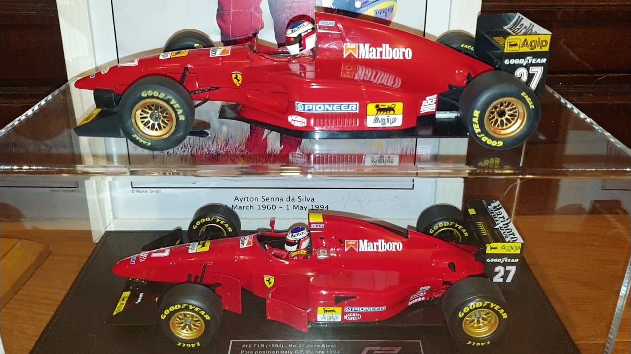 GP Replicas VS Minichamps! II - Its Awful! 1994 Ferrari 412 T1