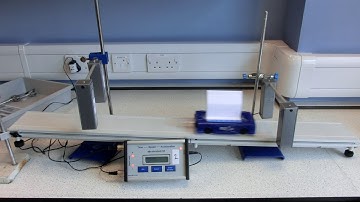 Acceleration using 2 light gates