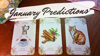 JANUARY 2026 Pick a Card 🌬️❄️ 🗝️ What Will Happen? Charm Casting 
