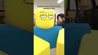 noob at school 😈#roblox #animation #game edit