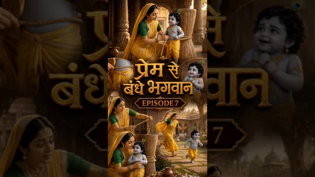 Episode 7 | Mother Yashoda Binds Lord Krishna | The Beautiful Damodara Leela