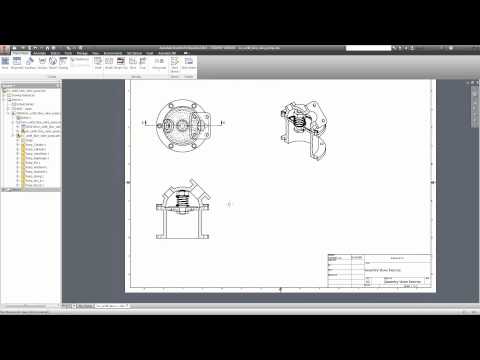 Module 8: Exercise 2: Create An Assembly Drawing