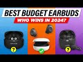 Top 5 Best Budget Earbuds 2024: Cheap Wireless Earbuds That Rock