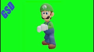 Luigi Super Mario Green Screens