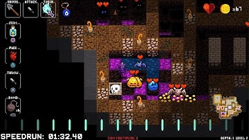 Crypt of the Necrodancer - Coda Phasing Cleared Using A PS4 Controller!