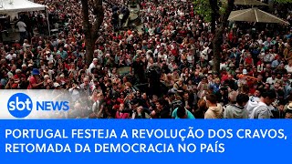 Video portugal-festeja-a-revolucao-dos-cravos-retomada-da-democracia-no-pais