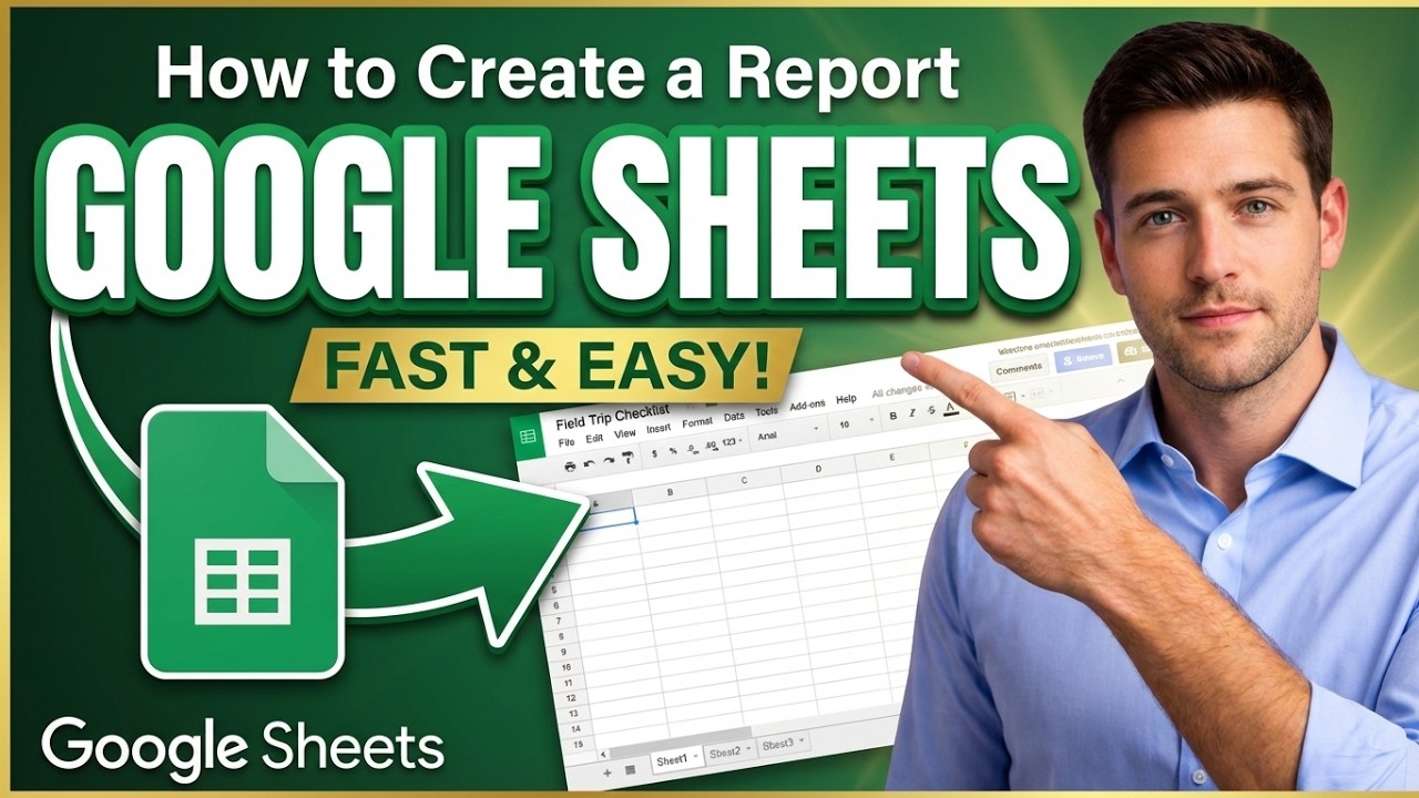 How to Create a Report in Google Sheets (Updated 2026 Step-by-Step ...