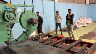 The cap nail machine purchased by the African customer has been installed and put into operation. The cap nail machine purchased by the African customer has been installed and put into operation.