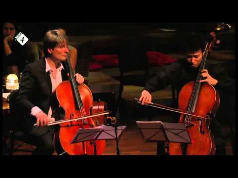 Amsterdamse Cello Biënnale 2012 - Requiem for 3 cellos and piano during Cello Coupé