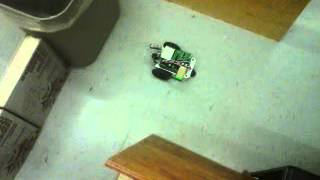 Robot with Ping Sensor Maze