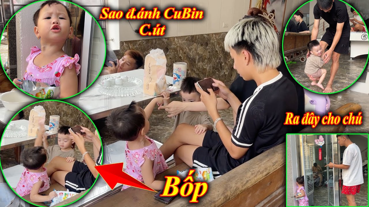 Con Hiếu Khểnh Bất Ngờ T.át CuBin B.ị Anh Em Team Dằn Mặt Cực Gắt