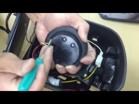 MIT Toyota Sienna 10-16 mirror and puddle light remove-1 - YouTube
