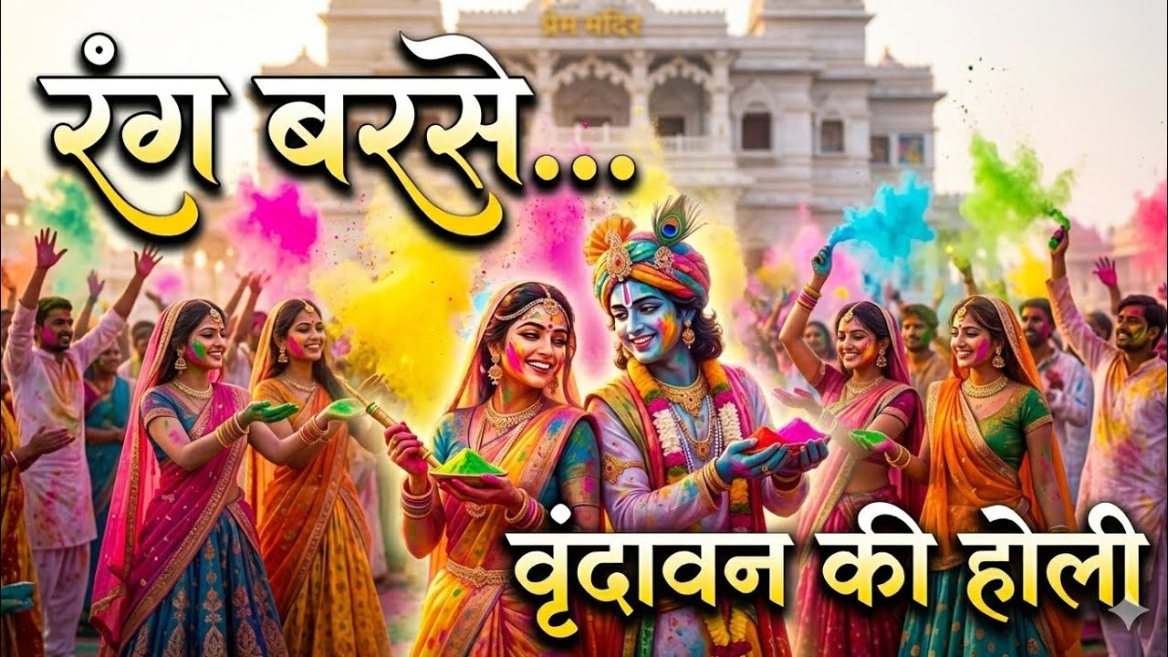 रंग बरसे श्याम के नाम | Holi Devotional Song | Holi festival 2026