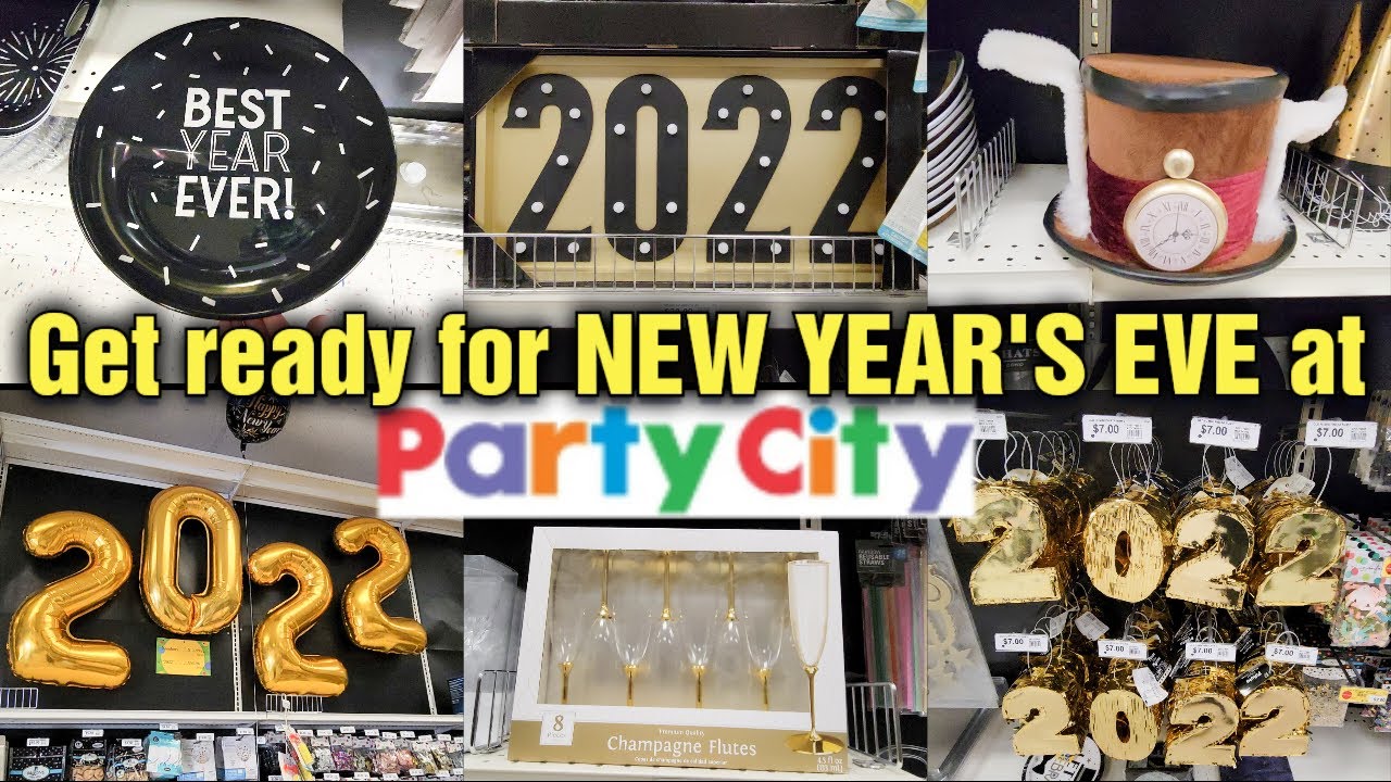 Get your New Year's Eve Party on at PARTY CITY! Happy New Year! - YouTube