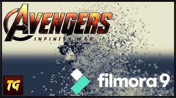 Make Avengers Infinity War Particle Disintegration Effect | Filmora 9 | Tech GenX