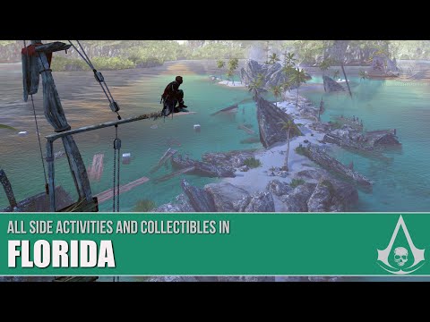 Assassin's Creed 4: Black Flag: Guide - All Side Activities & Collectibles in Florida