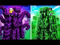 GOLEM OSCURO contro GOLEM HACKER in Minecraft!