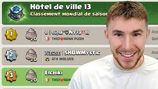 Je suis le 3ème Meilleur Hôtel de Ville 13 au Monde !