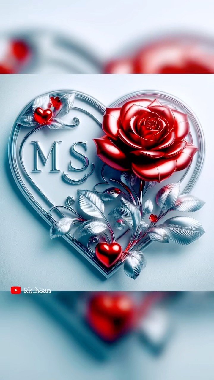 M S name love letter WhatsApp status, m+s name love letter status