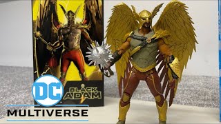 DC Multiverse Hawkman from Black Adam figure review McFarlane Toys