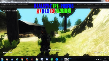 Unity3d - Realistic FPS Prefab 1.44, 1.45 - How to Add New Player Model - 2020
